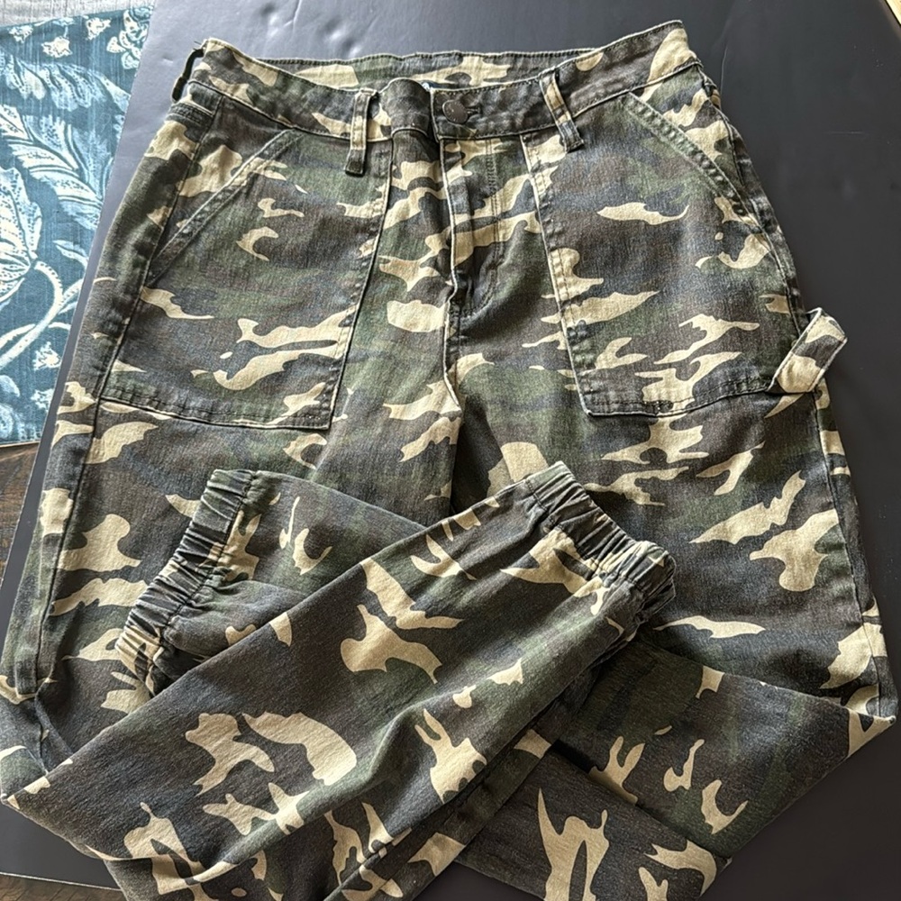 YMI Camouflage Jean Joggers